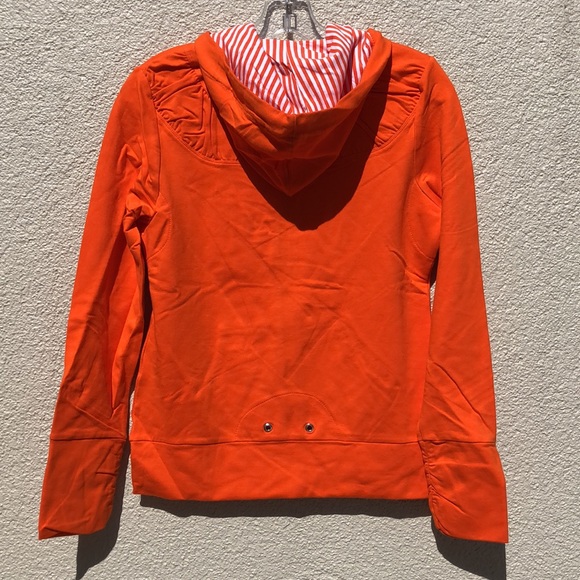 NWT! - CHRISTINE & TAYLOR Ruched Pocket Zip-Up Hoodie GATORS Sweatshirt - Picture 7 of 14
